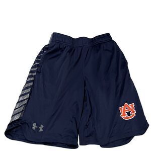 Under Armour‎ Heatgear blue and gray youth medium shorts
